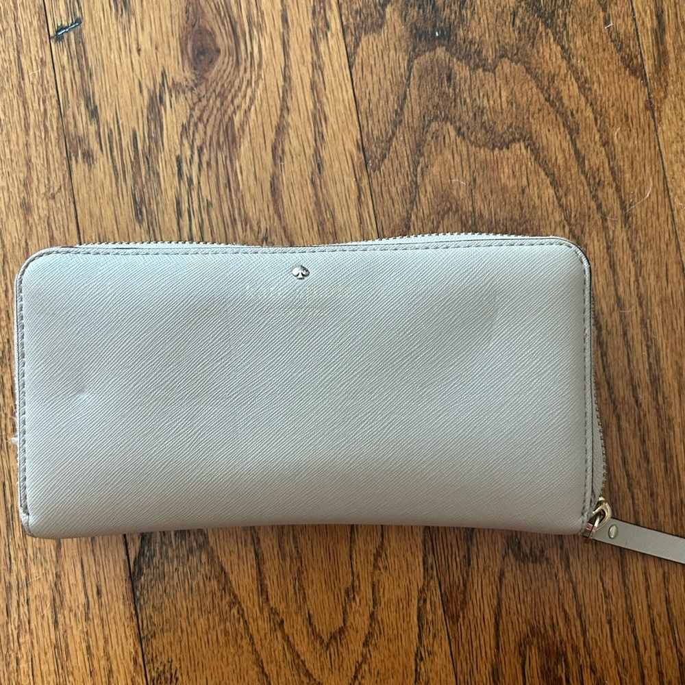 Kate Spade Neutral zip around Wallet